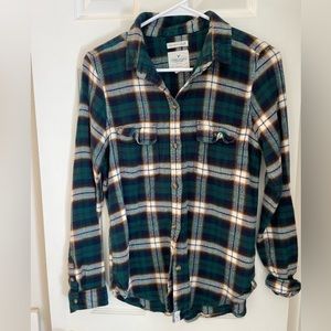Womens American Eagle Flannel Medium